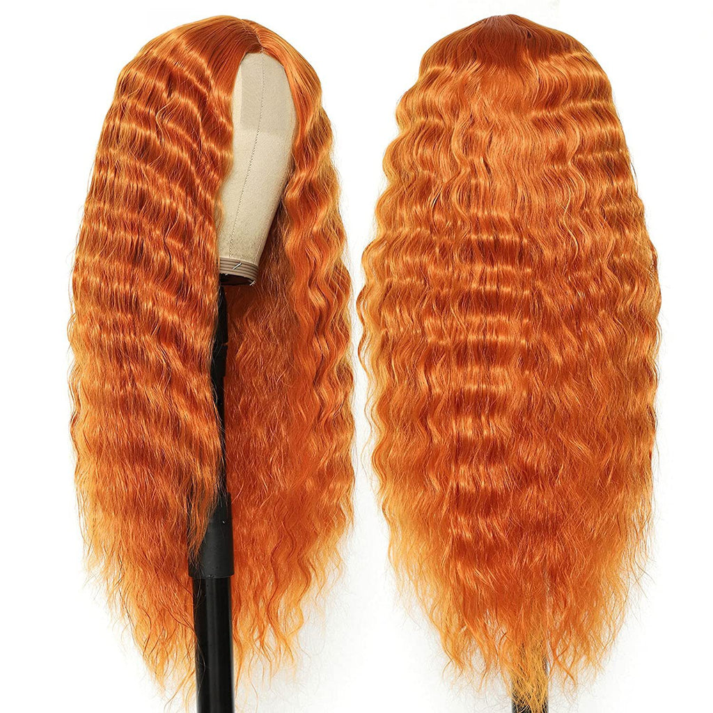 La dentelle des femmes Long Curly Wig