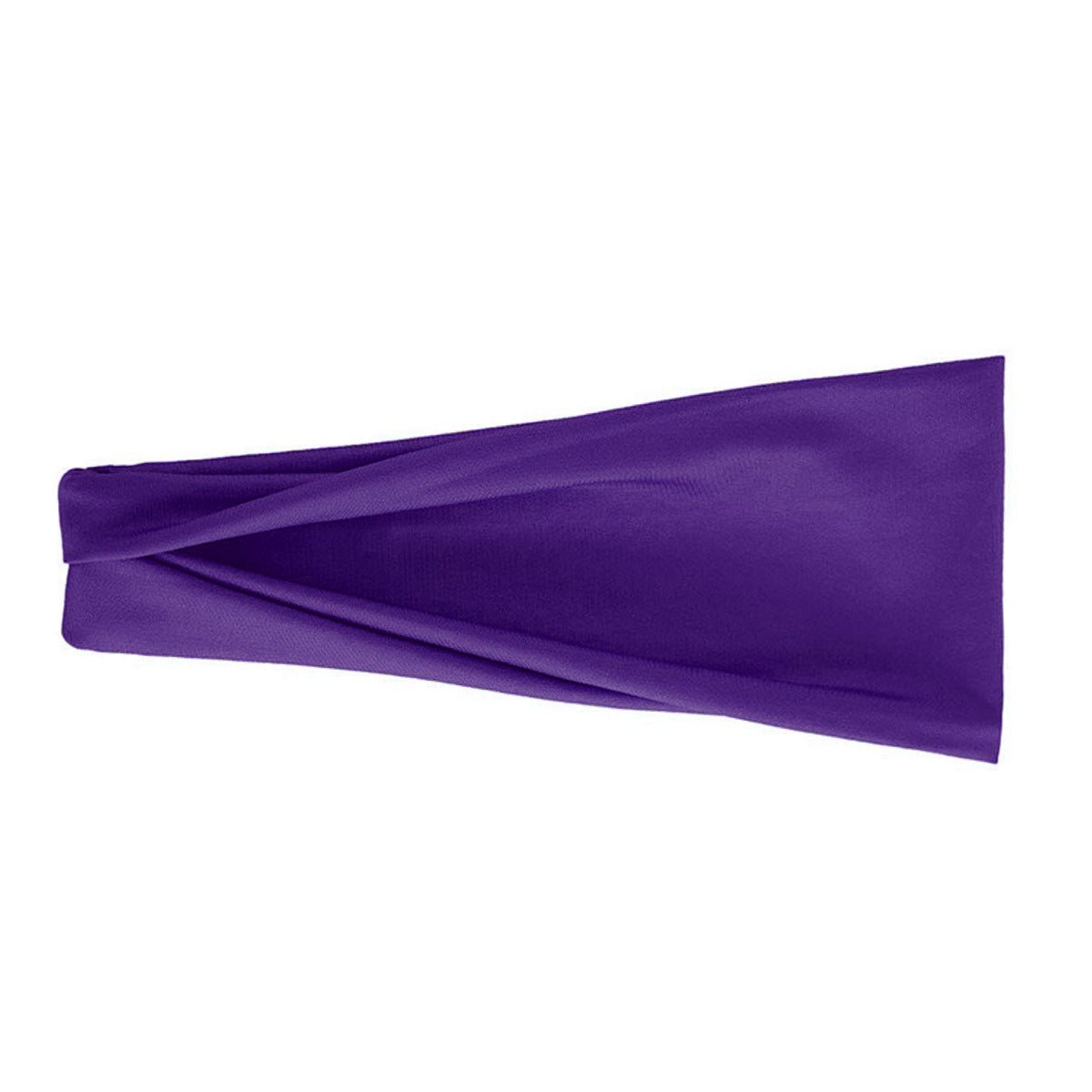 Bandeau de yoga de sport polyvalent couleur solide stretchy