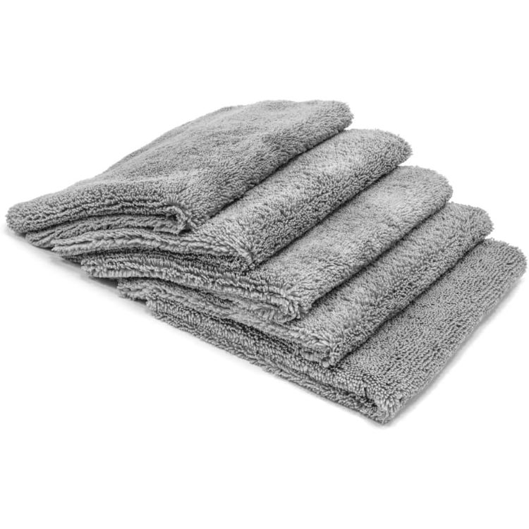 Serviette Elite sans bord en microfibre bi-pile de détail