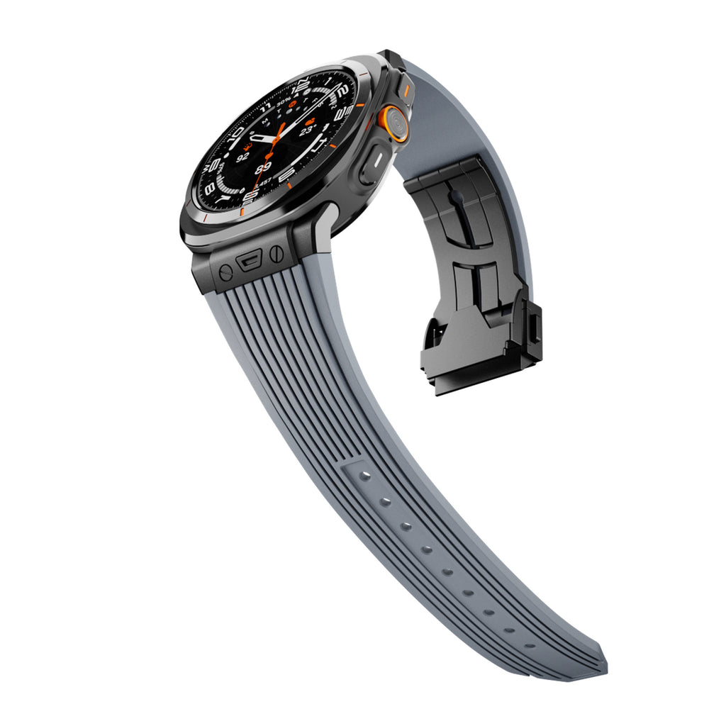 Bracelet de montre à grains en alliage de silicone