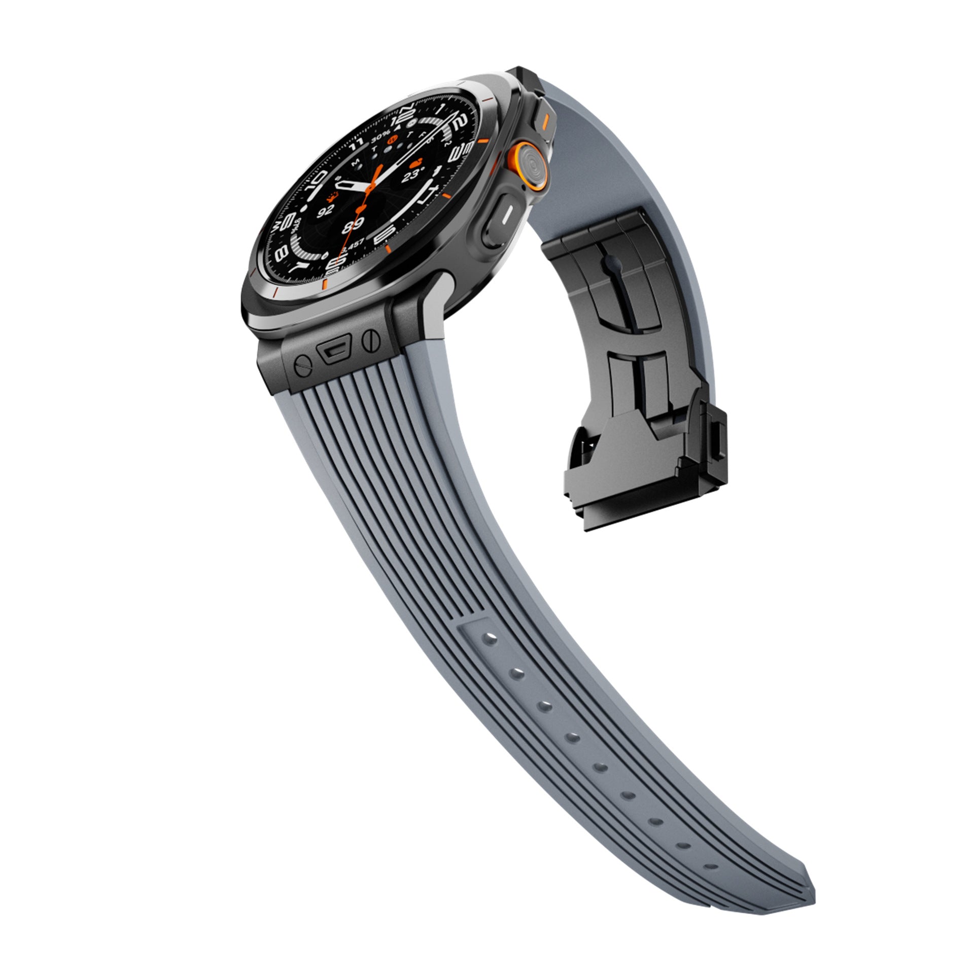 Bracelet de montre à grains en alliage de silicone