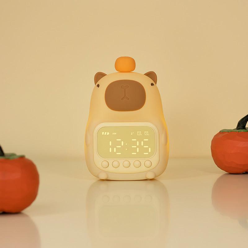 Populaire Capybara Silicone réveil réveil nuit lumière