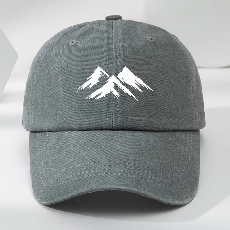 Imprimé Vintage Lavé Homme Lavé Casquette Casual