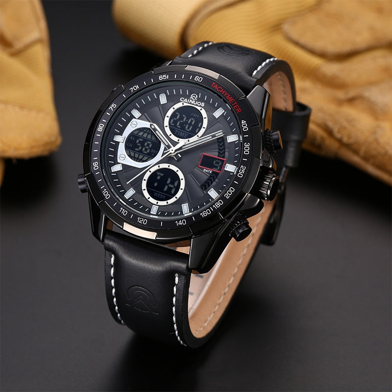 Montre numérique à quartz multifonction Lumineuse étanche