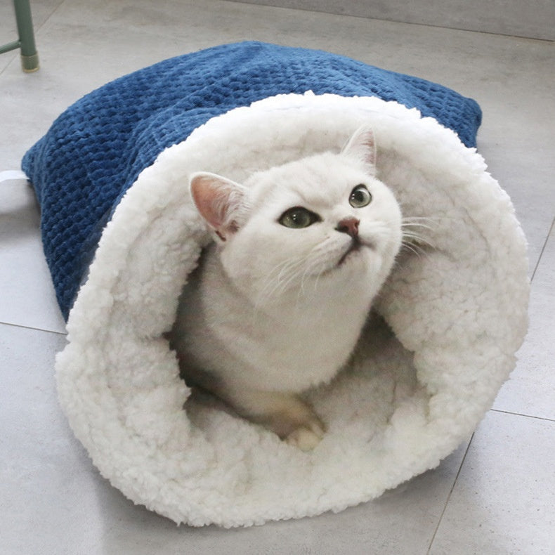 Lit d'enfant Lit de chat chaud et confortable Lit de chat