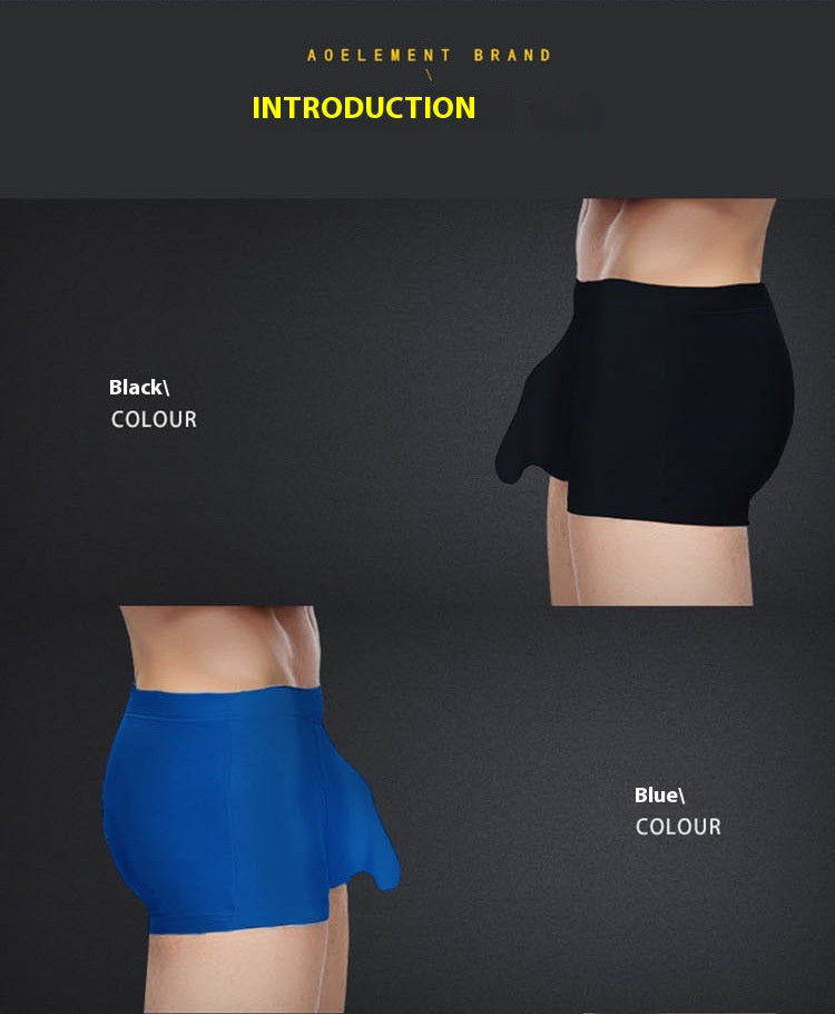 Sous-vêtements pour hommes Boxers Sexy Seduction Bullet Separation U Convex Sous-vêtements Trunk Modal El