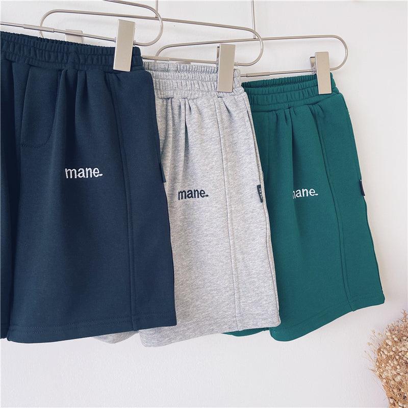 Été Coton Garçons Casual Ceinture élastique Short