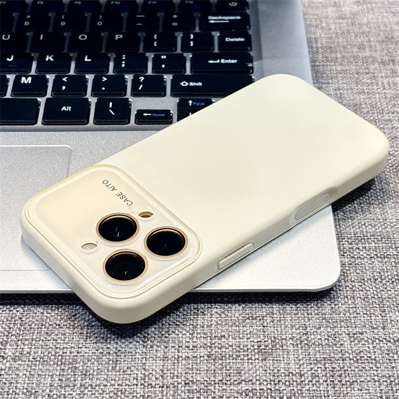 Boîtier liquide anti-goutte tout inclus avec une grande fenêtre de visualisation pour téléphones
