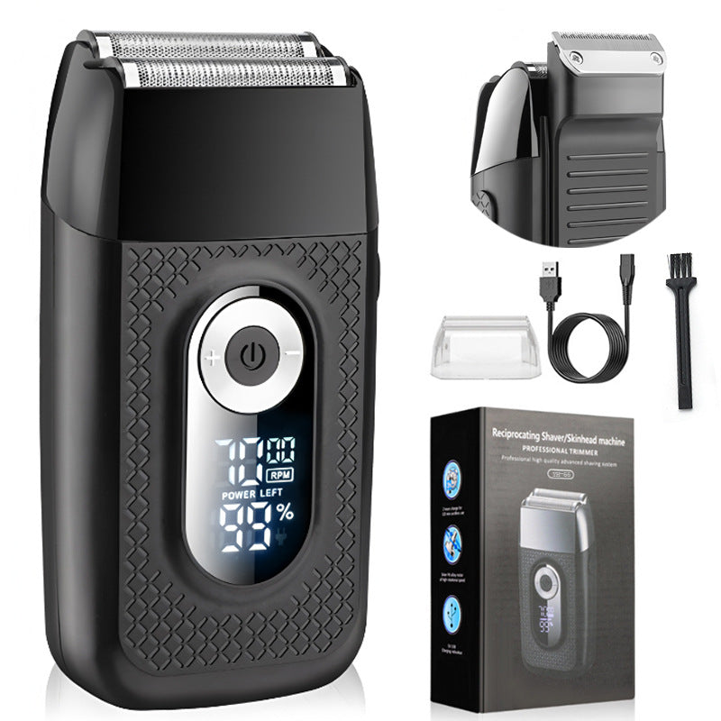 Affichage numérique LCD Rasoir rechargeable