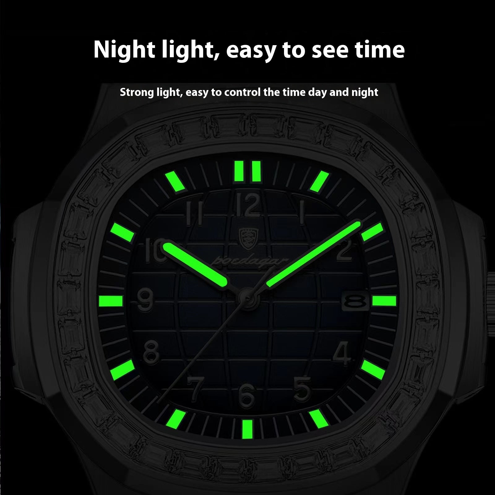 Montres homme de luxe imperméable à l'eau