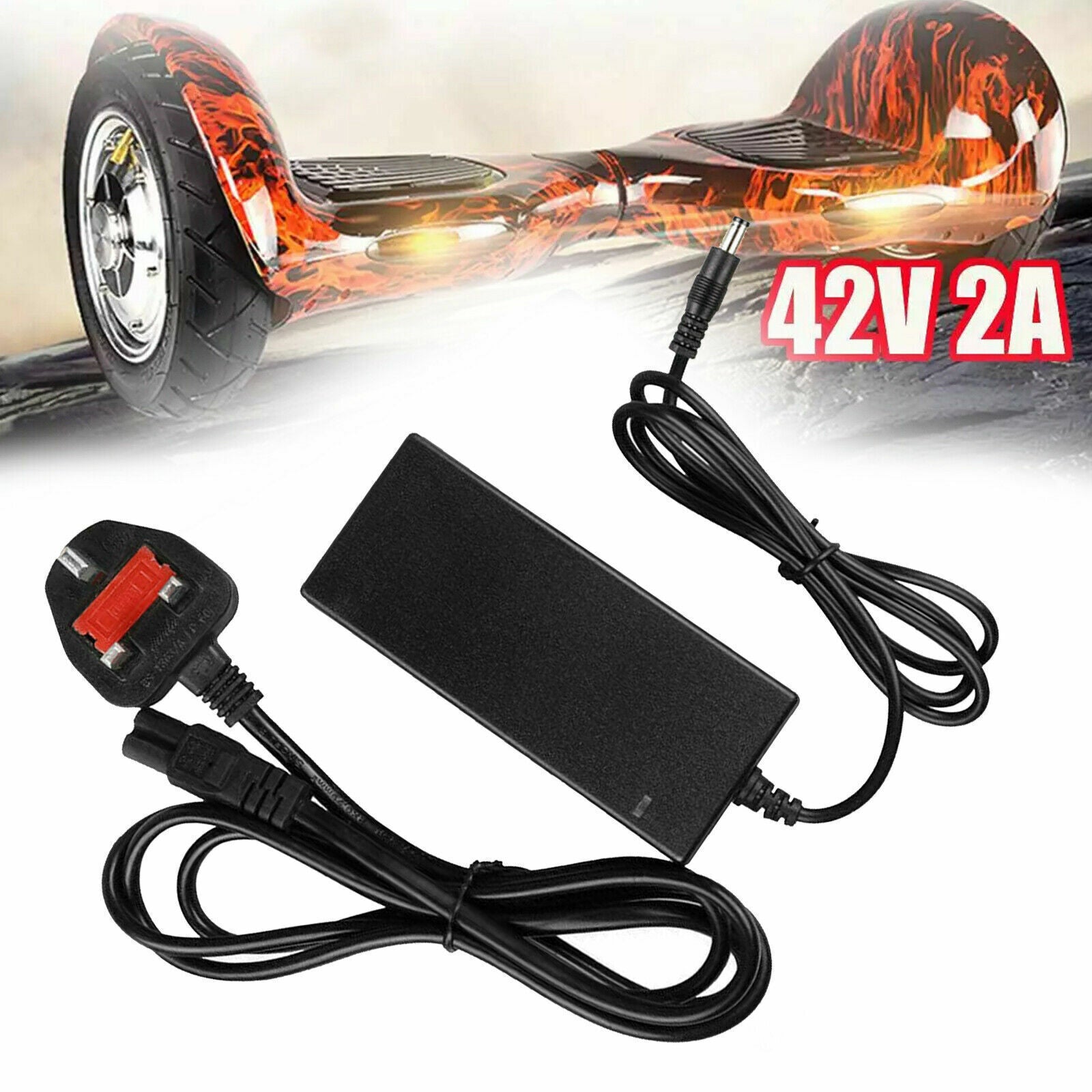 Chargeur de batterie 42V 2A pour la batterie électrique de vélo électrique 36V