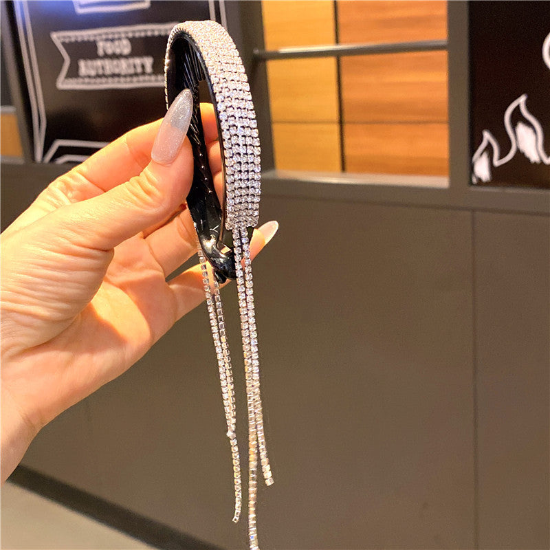Plaque de tête de boule Tempérament Clip à cheveux en queue de cheval