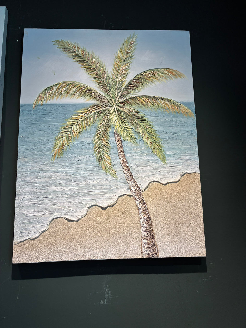 24x30 Ensemble de 2 Palm Tree Wall Art