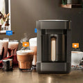 Stirring Pot à thé de lait avec affichage numérique Chauffage cafetière