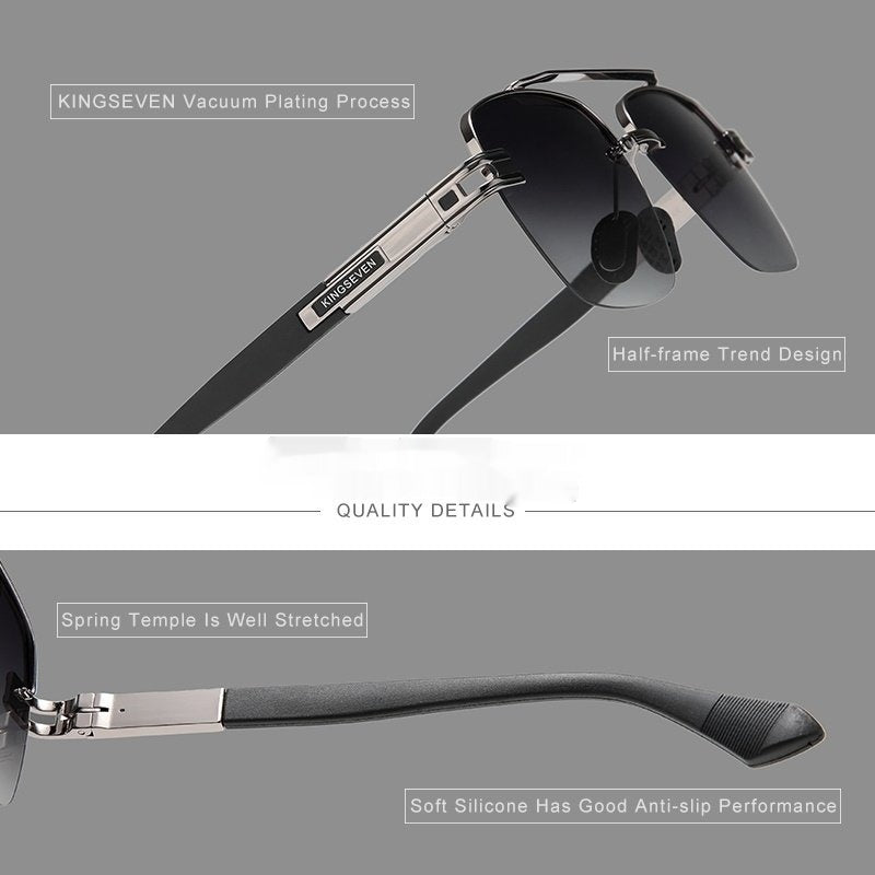 Lunettes de soleil polarisé anti-brillantes pour hommes