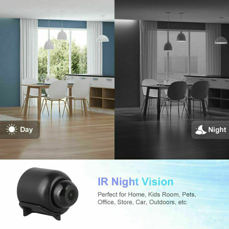 Gratuit 64G HD caméra cachée Spy Nanny sans fil Wifi Maison Sécurité nuit vision HD 1080P