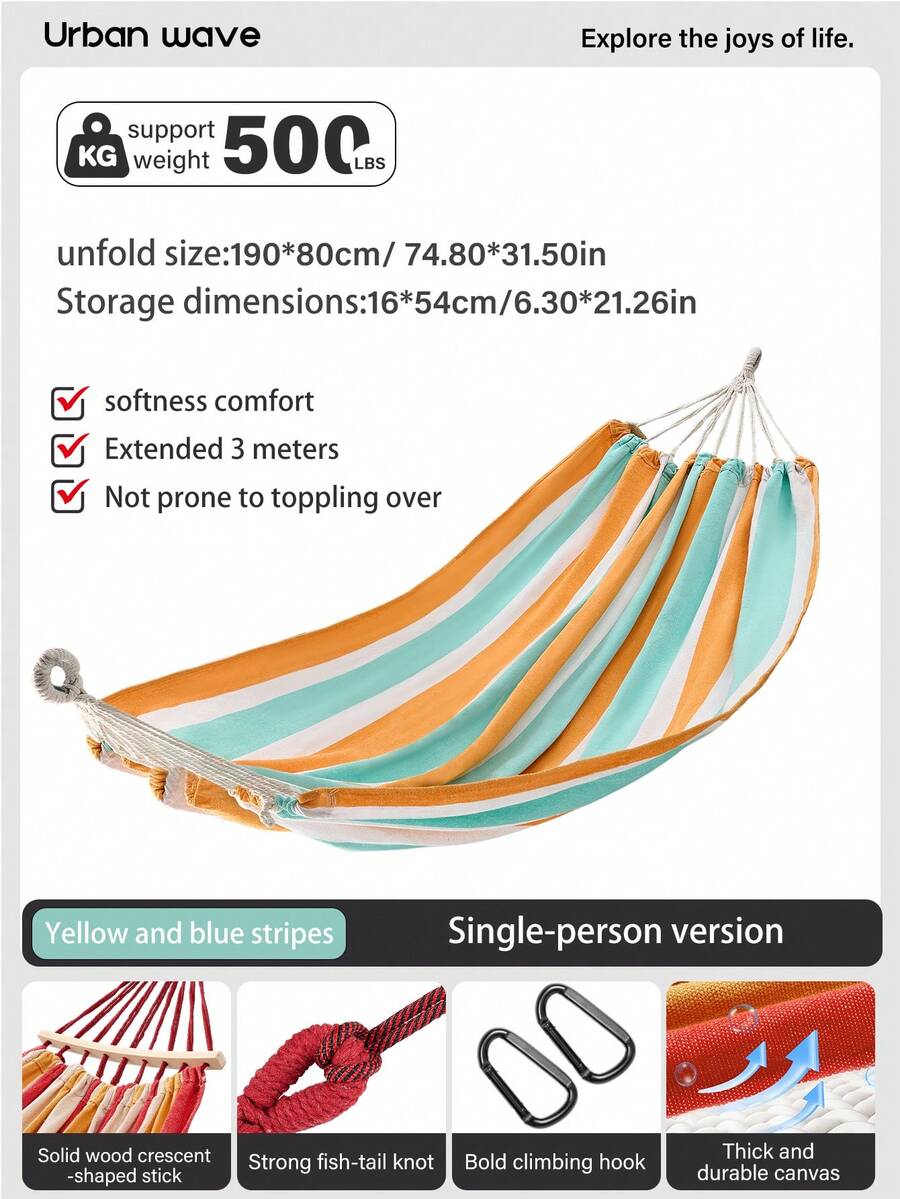 Hamac de camping extérieur portable