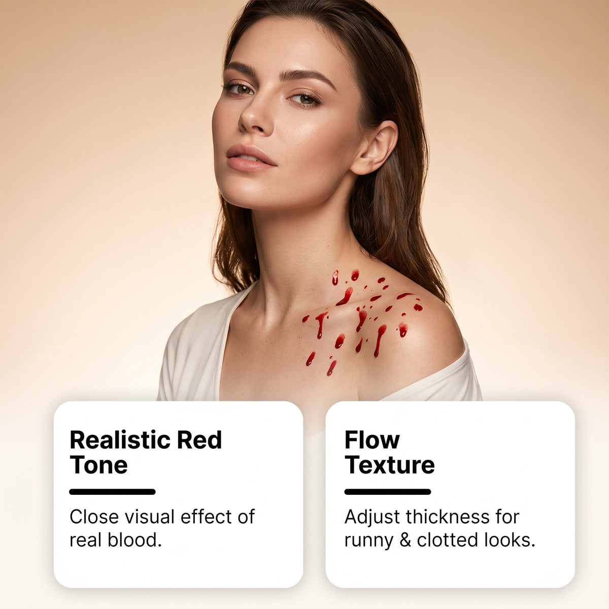 Simulated plasma series Halloween costumes and stage makeup