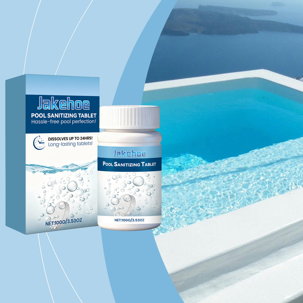 Comprimés de nettoyage de piscine 1 00g-1box