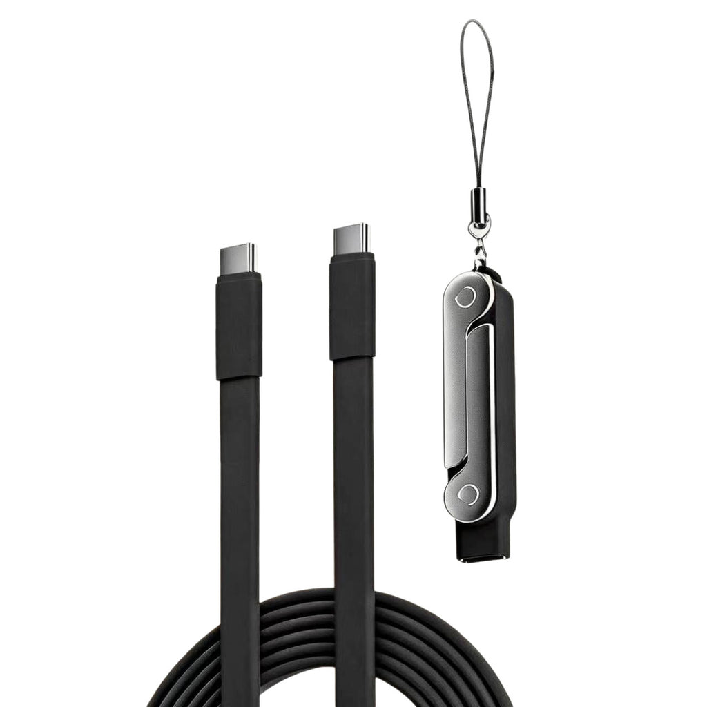 Câble de charge Super-Fast de type C double silicone