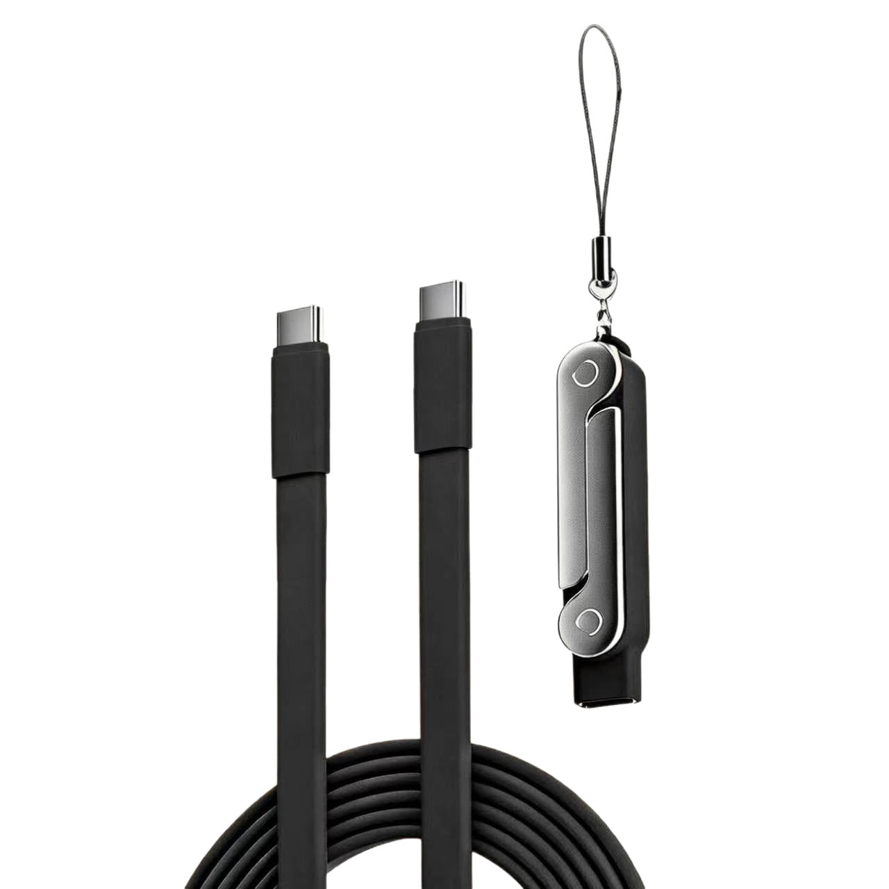 Câble de charge Super-Fast de type C double silicone