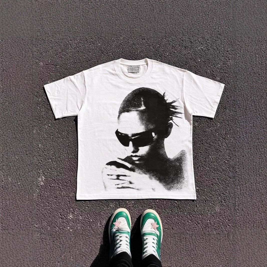 T-shirts à manches courtes imprimé pour couples