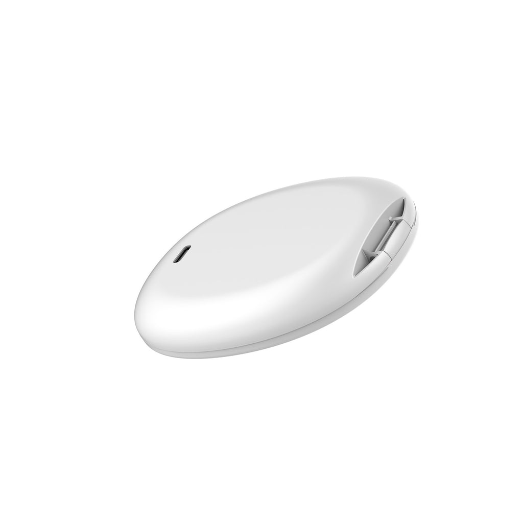 Rétroviseur de maquillage portatif à double pliage LED portatif