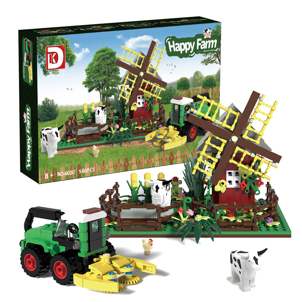 Scène de simulation Farm Little Paradise Modèle Ornement