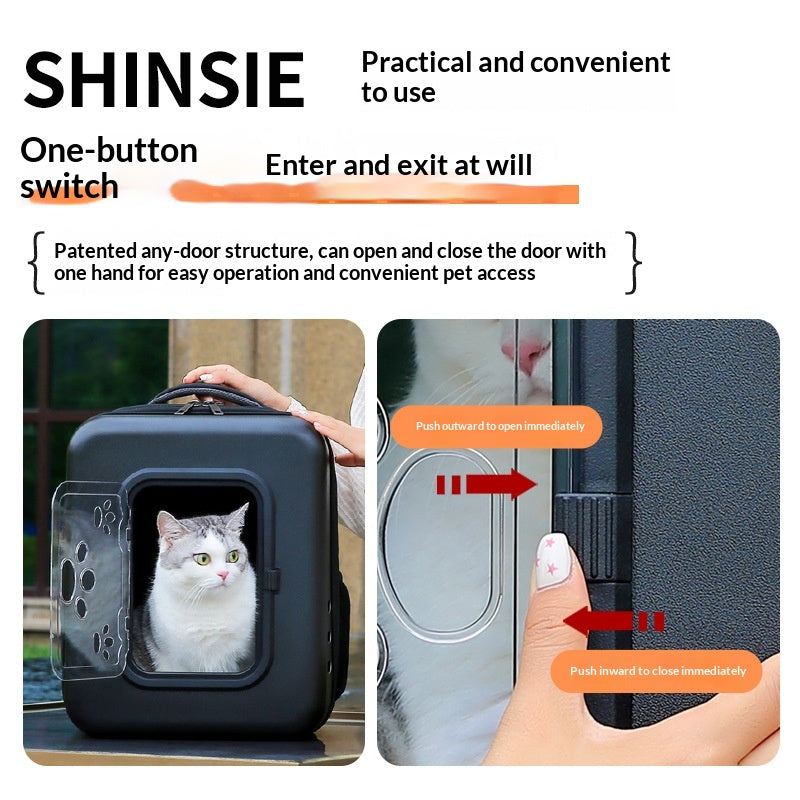 Cat And Dog Outdoor Space Capsule Pet Sac à dos