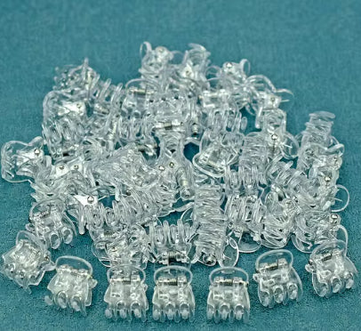 Transparent mignon princesse épingle à cheveux Clip