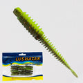 L'eau flottante statique Inverser l'aiguille filetée Tail Soft Bait Full Body Spoiler Soft Worm Bai