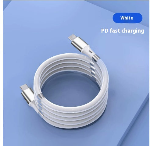 Cable de stockage de données de voyage magnétique portable Type-c