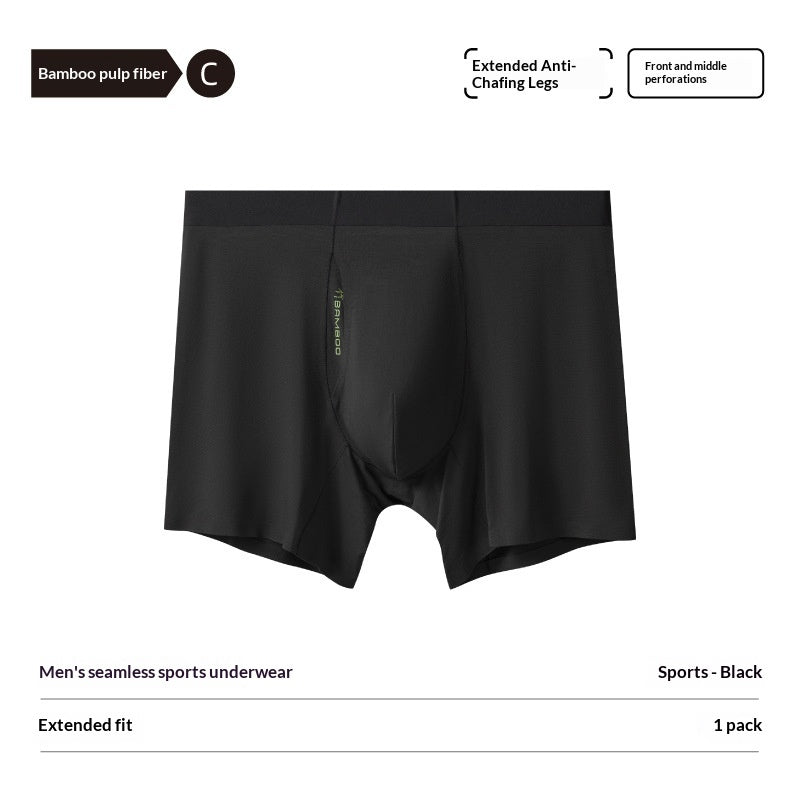 Sous-vêtements sport de longue durée pour hommes Bamboo Pulp Fiber