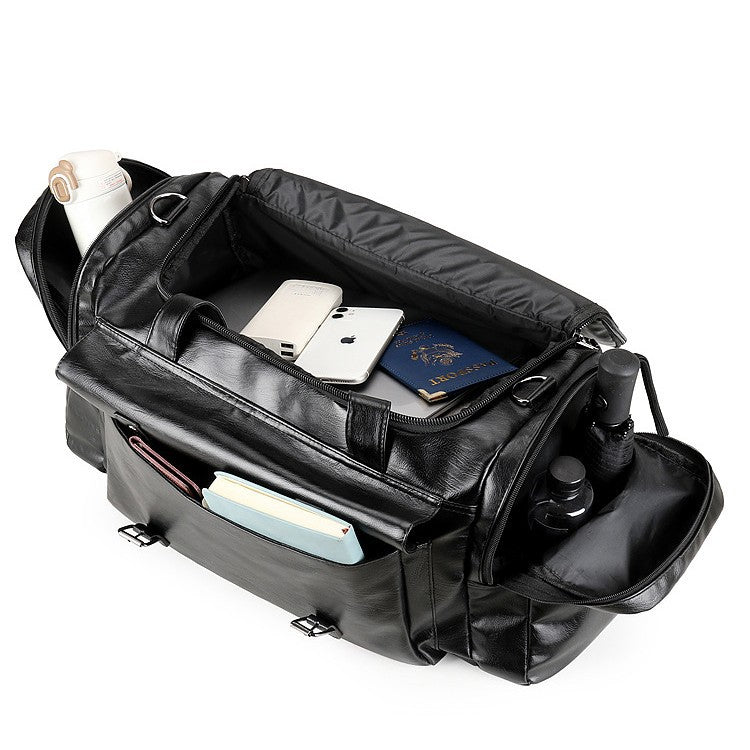 Sac à bandoulière fashionnable à grande capacité pour homme