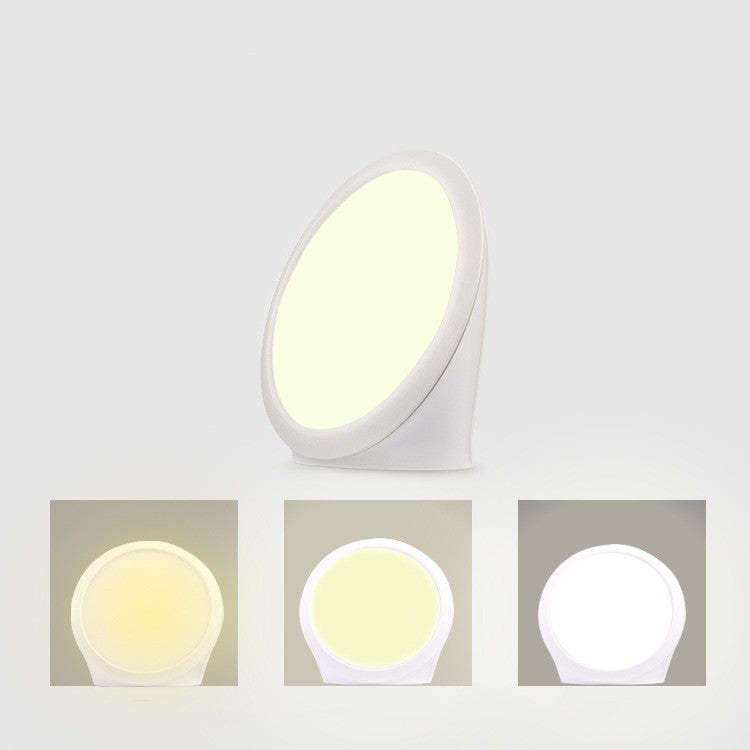 Lampe intelligente de protection des yeux ronds solaires