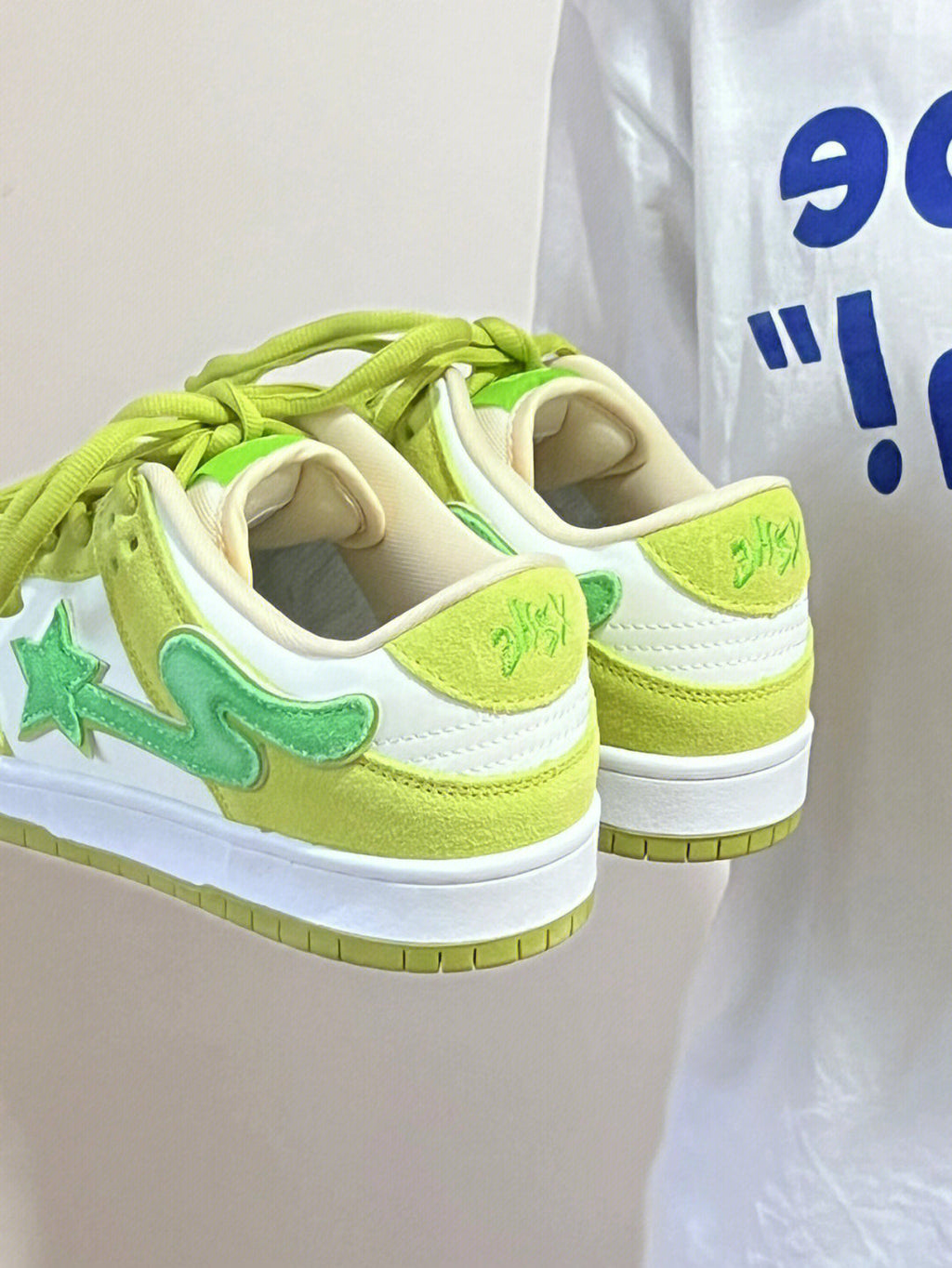 Apple Green Retro Sneakers Casual Platform Sneaker pour hommes