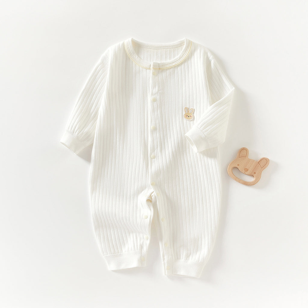 Pure coton désossé manches longues Baby Onesie