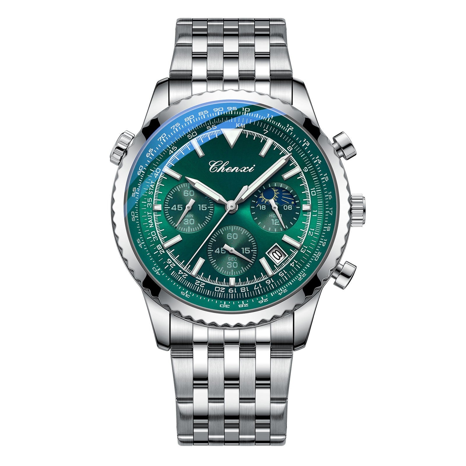 Montre Quartz de table pour hommes Source lumineuse étanche en gros