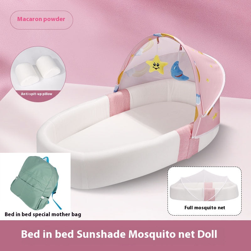 Lit bébé pliable Portable Anti-pression