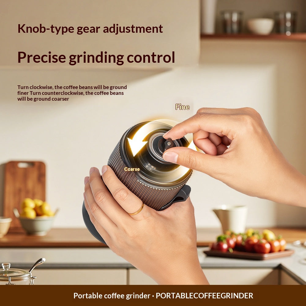 Grinder de café électrique sans fil réglable à la maison