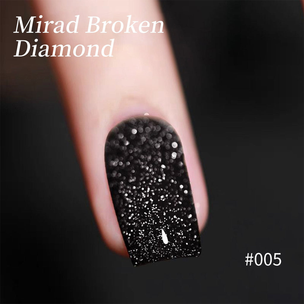 Flashy Reflective Nightclub style Glitter Gel de ongles