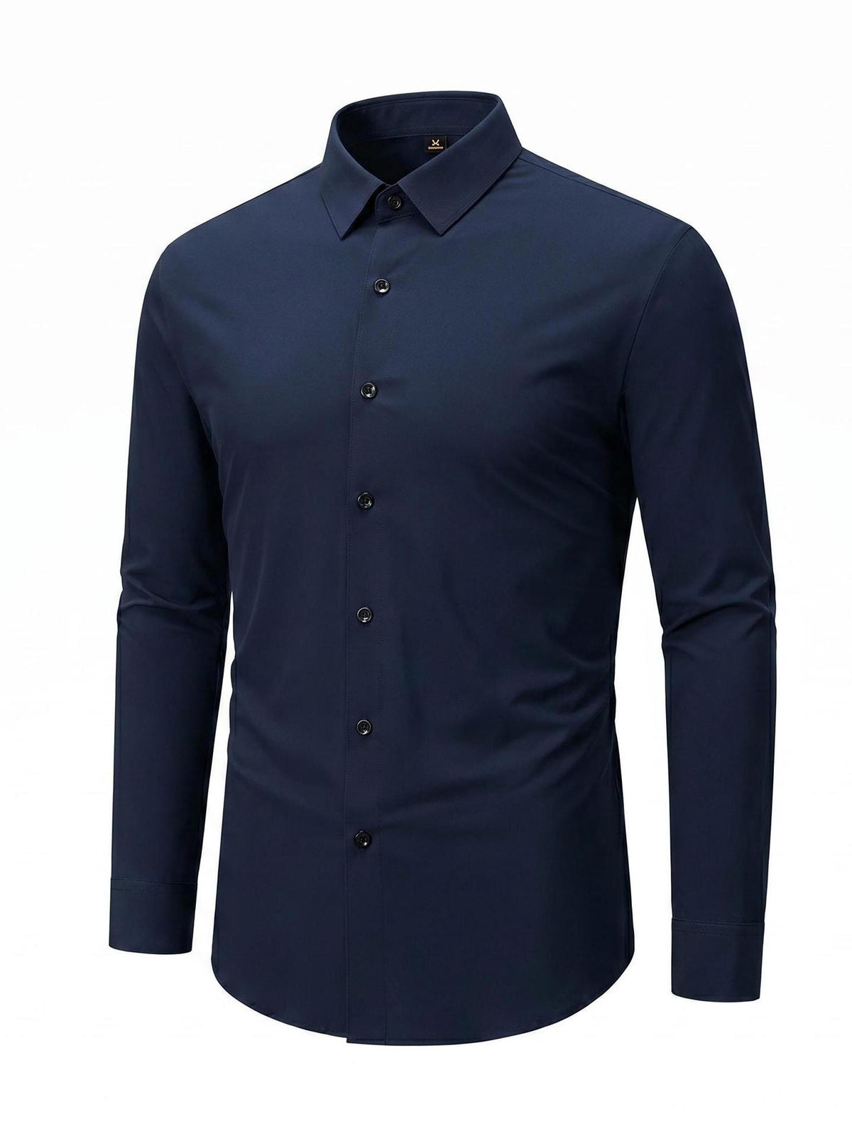 Jiana Amazon Bestseller Plus Taille Stretch sans ride chemise pour homme