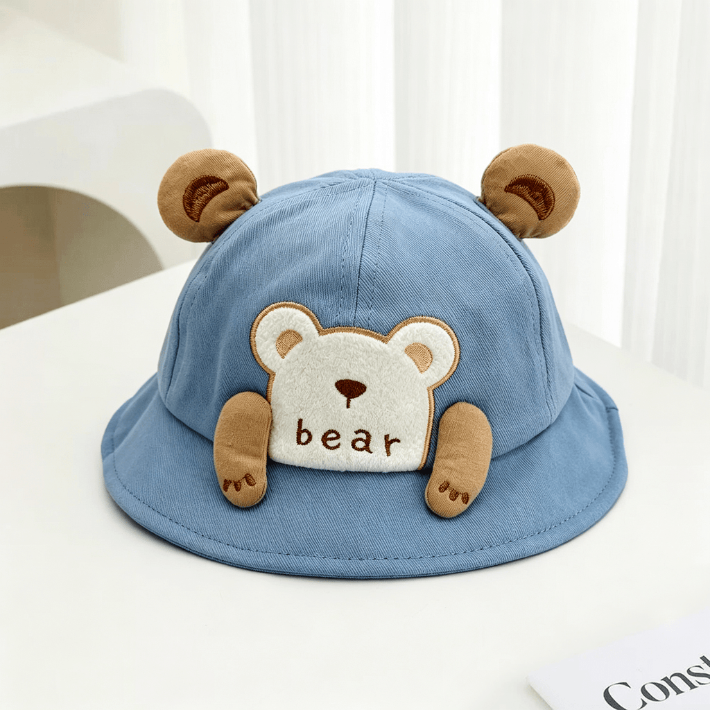 Été Garçons et filles' Brodé Lettre Our Style Modeable et mignon Chapeau de pêche pour