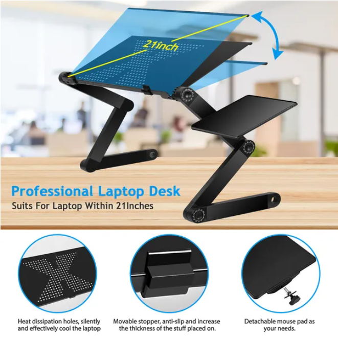 Bureau portable pliable