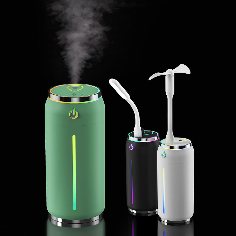 Voiture créative Mini coke peut humidifier silencieux usb parfum machine