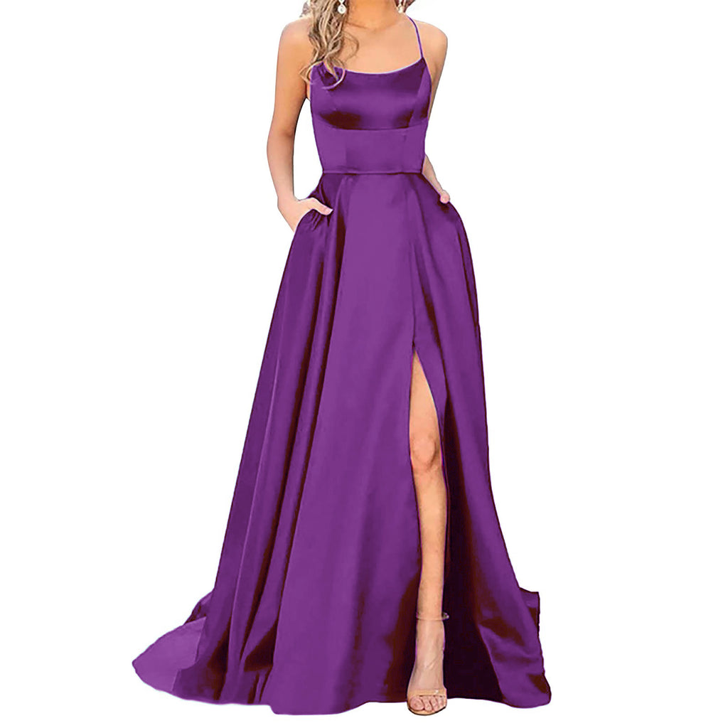 Robe de soirée de demoiselle d'honneur Mode