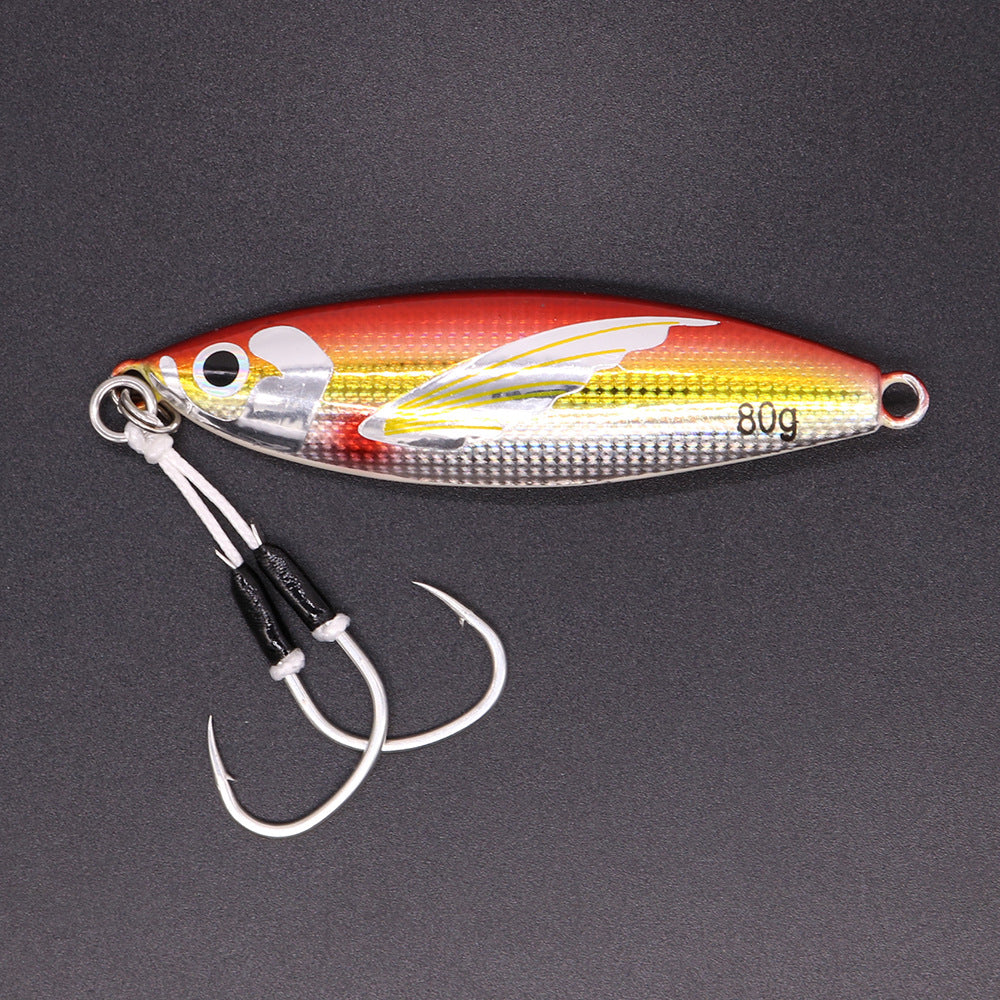 Lumineux Belly Wings Bait Sea Fishing Bateau de pêche