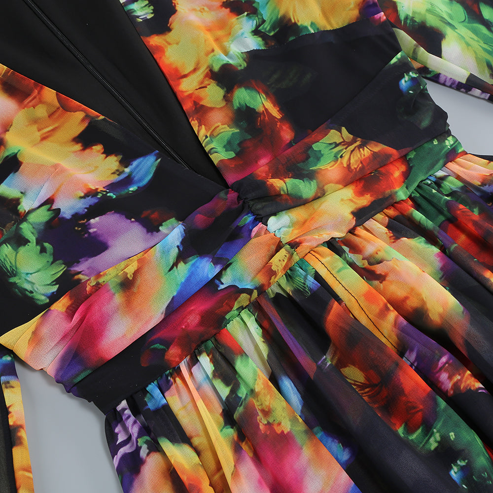 V-col Split Confort et Robe Casual