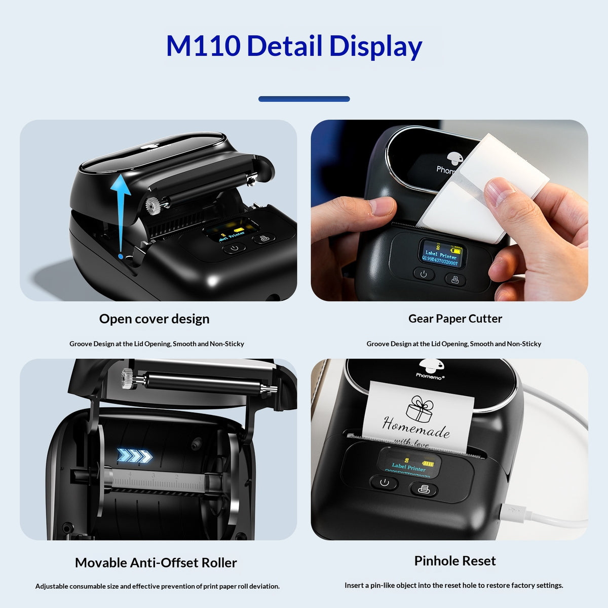 Mini Bluetooth pocket label printer
