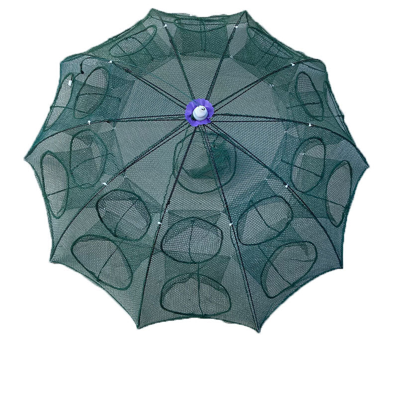 Parapluie de pêche pliante automatique Net